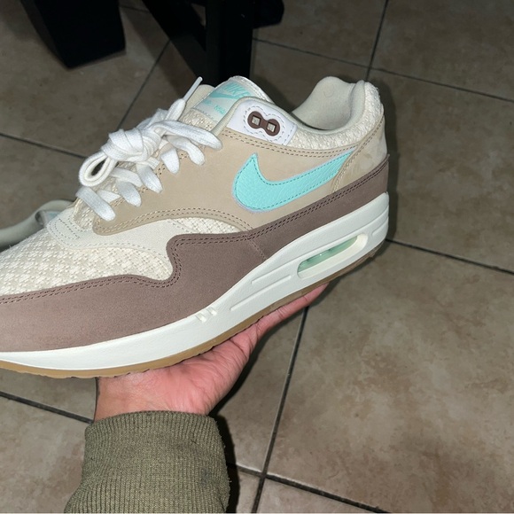 Nike Air Max 1 Crepe Brown size 9.5 Men’s EXCELLENT CONDITION - Picture 7 of 11